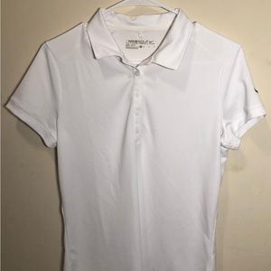 White Nike Polo